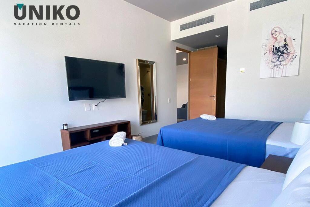 1 Block To The Beach 2Br 6Pax Rooftop Pool King Bed プレヤデルカーメン エクステリア 写真
